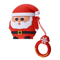 Чехол для AirPods 1/2 "Santa Claus"